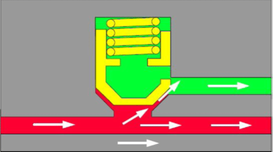 clapet de décharge